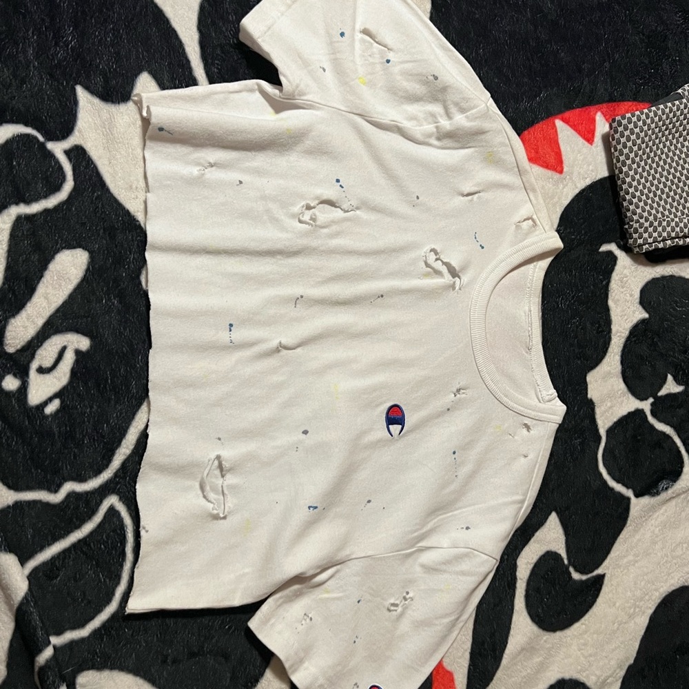Champion crop top tee